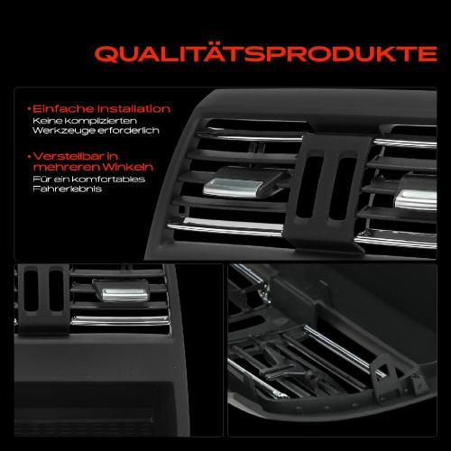 1x Luftdüse Armaturenbrett Hinten für BMW 5er Touring F10 F11 2010-2017 Bild 1x Luftdüse Armaturenbrett Hinten für BMW 5er Touring F10 F11 2010-2017