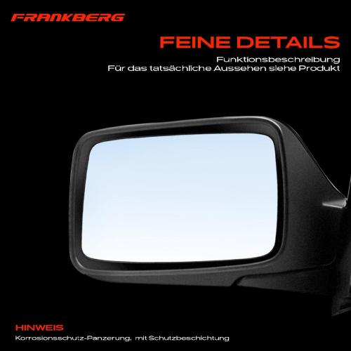 Frankberg 1x Außenspiegel Links für VW Golf III Variant Vento 1H1 1H5 1H2 1991-1999 Bild Frankberg 1x Außenspiegel Links für VW Golf III Variant Vento 1H1 1H5 1H2 1991-1999