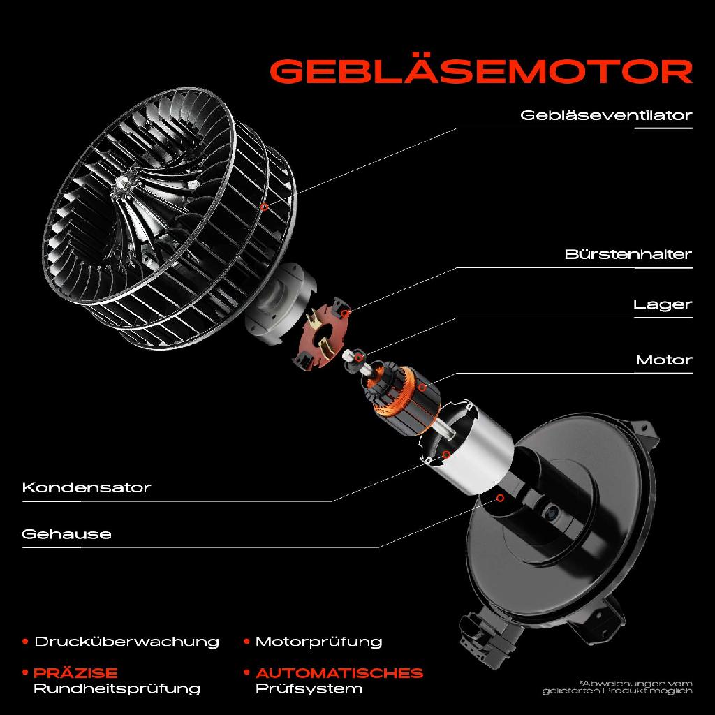 1x Gebläsemotor Innenraumgebläse für Renault Megane III Coupe 2008-2021