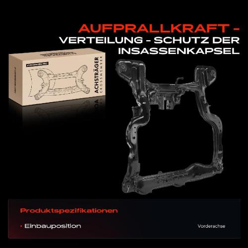 1x Achskörper Achsträger Motorträger Vorderachse für Hyundai Atos MX 1.1L 2003-2008 Bild 1x Achskörper Achsträger Motorträger Vorderachse für Hyundai Atos MX 1.1L 2003-2008
