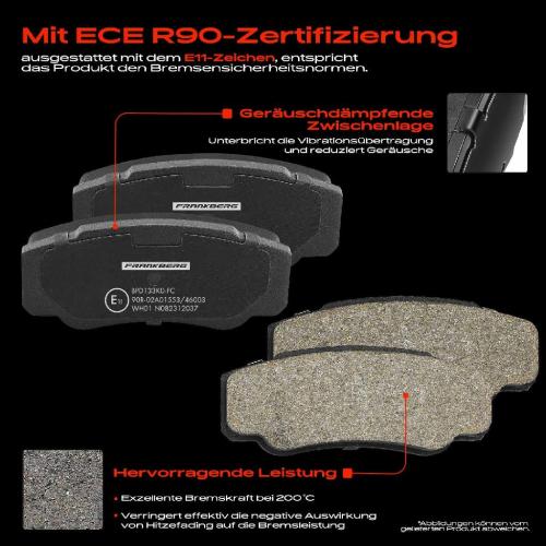 4x Bremsbeläge Hinterachse für Citroën Jumper Bus Kasten Pritsche/Fahrgestell Fiat Ducato Peugeot Boxer Bild 4x Bremsbeläge Hinterachse für Citroën Jumper Bus Kasten Pritsche/Fahrgestell Fiat Ducato Peugeot Boxer