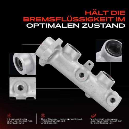 1x Hauptbremszylinder Bremszylinder für Honda Civic VII Hatchback EP EU EV 1.7L Bild 1x Hauptbremszylinder Bremszylinder für Honda Civic VII Hatchback EP EU EV 1.7L