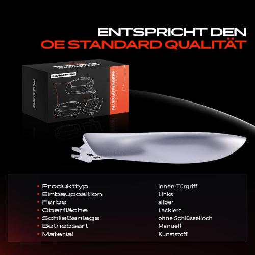1x Türgriff Links innen für BMW 5er F10 5er Touring F11 1.6L 2.0L 2.5L 3.0L 4.4L 2009-2017 Bild 1x Türgriff Links innen für BMW 5er F10 5er Touring F11 1.6L 2.0L 2.5L 3.0L 4.4L 2009-2017