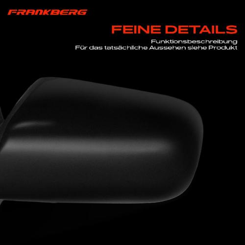 Frankberg 1x Außenspiegel Links für Toyota Yaris P1 1.0L 1.3L 1.4L 1.5L 1999-2003 Bild Frankberg 1x Außenspiegel Links für Toyota Yaris P1 1.0L 1.3L 1.4L 1.5L 1999-2003