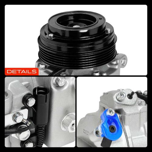 1x Klimakompressor für BMW 3er E46 5er E39 7er E38 Z8 E52 1998-2006 Bild 1x Klimakompressor für BMW 3er E46 5er E39 7er E38 Z8 E52 1998-2006