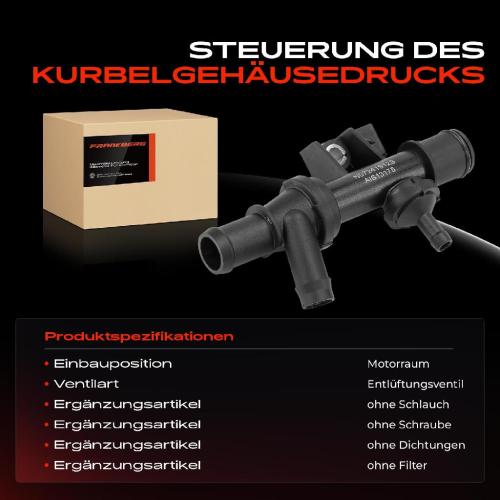 1x Ventil Kurbelgehäusentlüftung für VW Golf Audi A3 Seat Altea Leon Toledo Skoda Bild 1x Ventil Kurbelgehäusentlüftung für VW Golf Audi A3 Seat Altea Leon Toledo Skoda