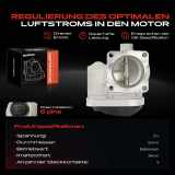 1x Drosselklappe Drosselklappenstutzen für VW Golf 4 Seat Ibiza Skoda Fabia 1.4L 1.6L