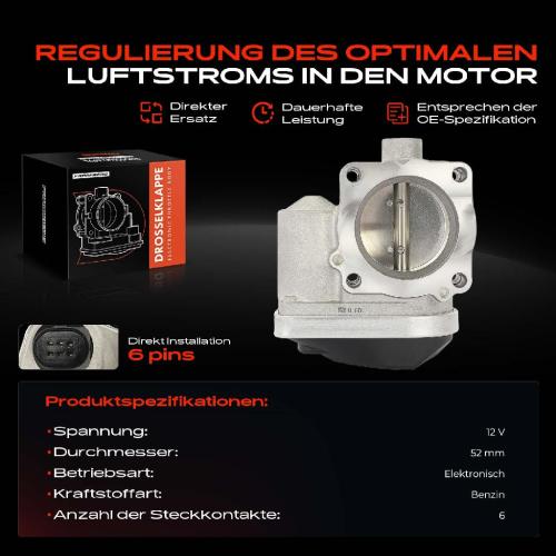 1x Drosselklappe Drosselklappenstutzen für VW Golf 4 Seat Ibiza Skoda Fabia 1.4L 1.6L Bild 1x Drosselklappe Drosselklappenstutzen für VW Golf 4 Seat Ibiza Skoda Fabia 1.4L 1.6L