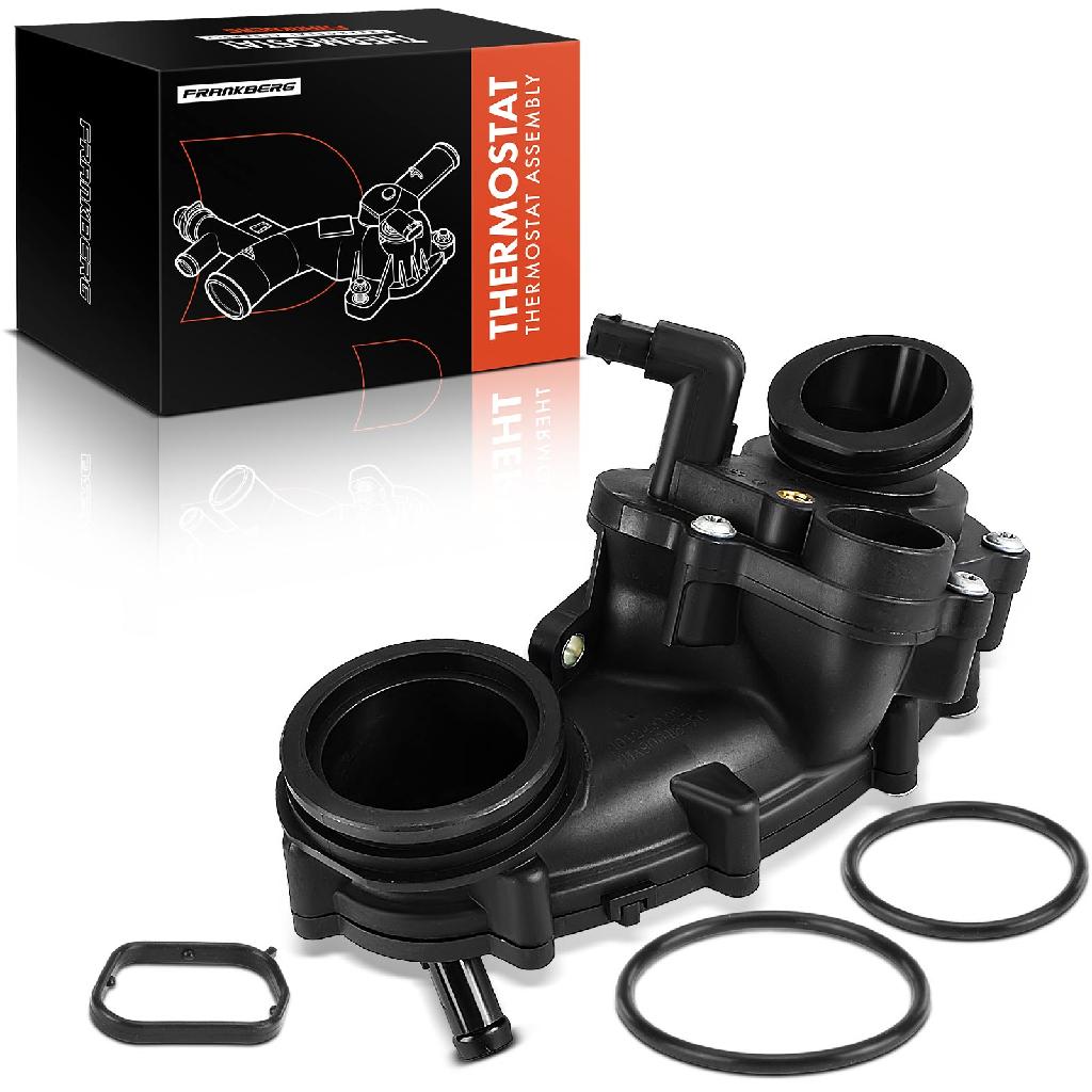 Frankberg 1x Thermostat Kühlmittel für VW Touareg Audi A4 8W2 8WC A5 F53 F5P A6 4G2 A7 A8