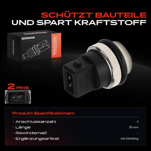 1x Temperaturschalter Kühlmittelwarnlampe für VW Golf 3 4 Polo Passat Seat Ibiza II Bild 1x Temperaturschalter Kühlmittelwarnlampe für VW Golf 3 4 Polo Passat Seat Ibiza II
