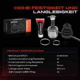 1x Antriebswelle Gelenksatz Vorderachse für KIA Rio III UB Stufenheck 2012-2017