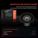 1x Umlenkrolle Führungsrolle für Citroën C5 I Peugeot 307 206 Fiat Scudo