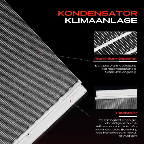 Frankberg 1x Kondensator Klimaanlage für VW Touareg Van 7P5 7P6 7P5 Porsche Cayenne 92A Bild Frankberg 1x Kondensator Klimaanlage für VW Touareg Van 7P5 7P6 7P5 Porsche Cayenne 92A