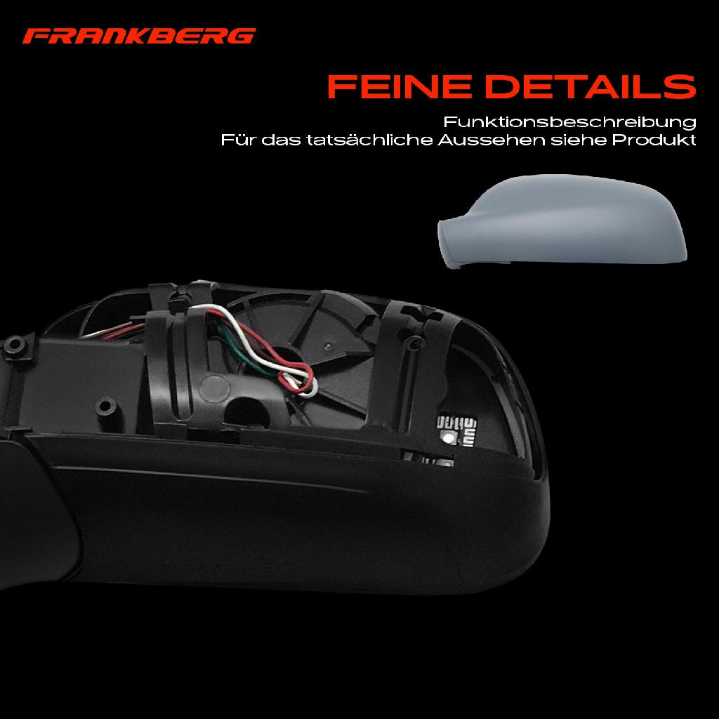 1x Außenspiegel Links für Peugeot 407 SW 6D 6D 6E 2004-2011