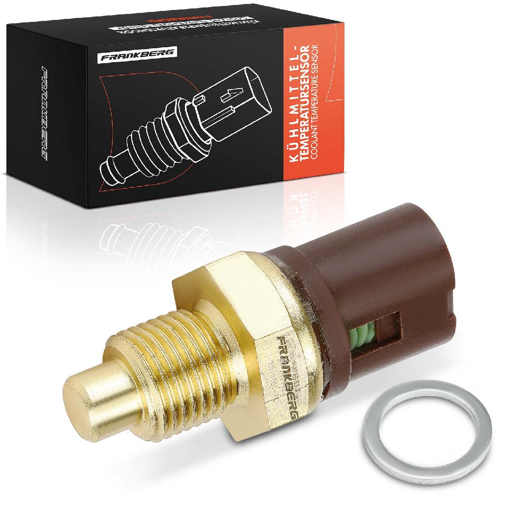 Frankberg 1x Kühlmitteltemperatur Sensor Temperatursensor für Opel Movano X70 Renault JD FD