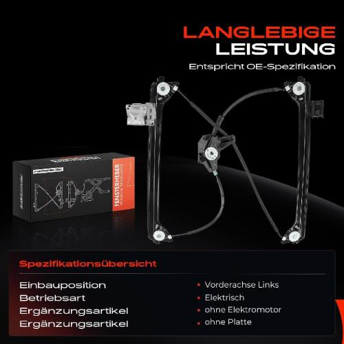 1x Fensterheber Vorne Links für Tesla Model X 5YJX ab 2015 Bild 1x Fensterheber Vorne Links für Tesla Model X 5YJX ab 2015