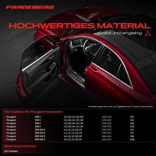 1x Türfeststeller Türfangband Türstopper Vorne für Peugeot 308 II L3 LB LH LP LW 2013-2021 Bild 1x Türfeststeller Türfangband Türstopper Vorne für Peugeot 308 II L3 LB LH LP LW 2013-2021