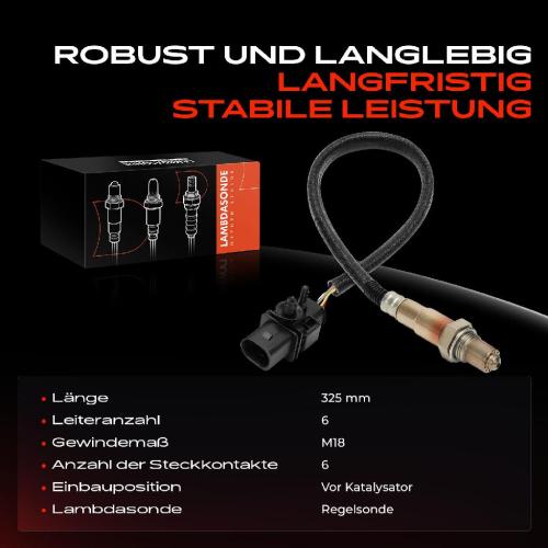 1x Lambdasonde Regelsonde Vor Katalysator für Kia Carnival/Grand Carnival III Cerato Stufenheck Sorento II Bild 1x Lambdasonde Regelsonde Vor Katalysator für Kia Carnival/Grand Carnival III Cerato Stufenheck Sorento II