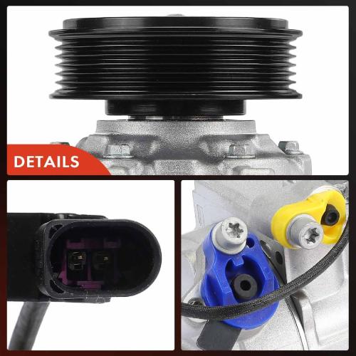 1x Klimakompressor für Audi A8 4E Q7 VW Touareg Porsche Cayenne Bild 1x Klimakompressor für Audi A8 4E Q7 VW Touareg Porsche Cayenne