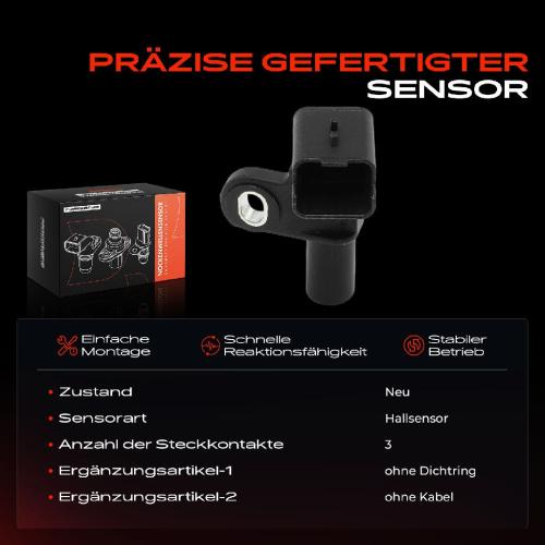1x Nockenwellenposition Sensor für Fiat Ducato Scudo Citroën Jumper Peugeot Boxer Bild 1x Nockenwellenposition Sensor für Fiat Ducato Scudo Citroën Jumper Peugeot Boxer