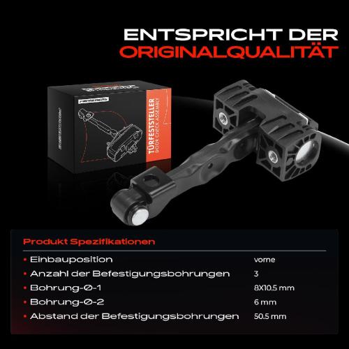 1x Türfeststeller Türfangband Türstopper Vorne für Skoda Fabia II Combi 545 Roomster Bild 1x Türfeststeller Türfangband Türstopper Vorne für Skoda Fabia II Combi 545 Roomster