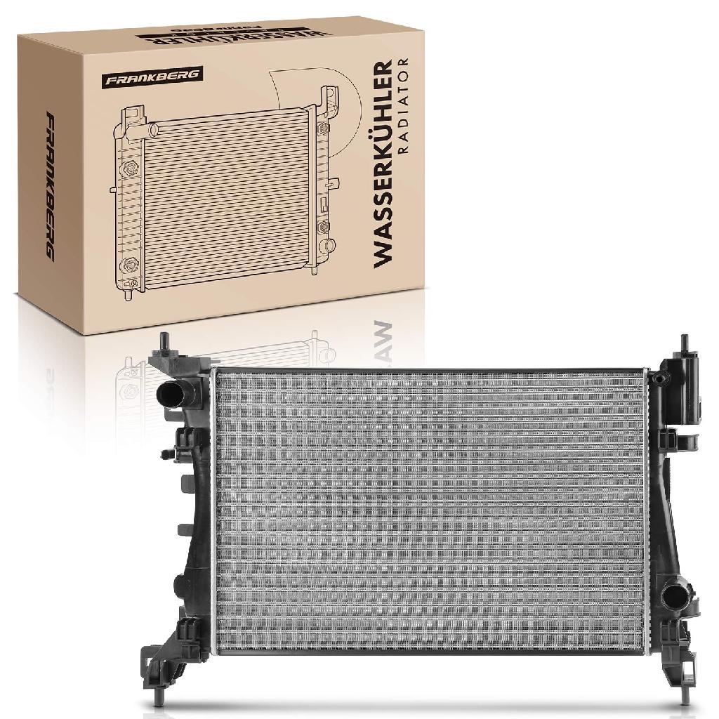 Frankberg 1x Kühler Wasserkühler Motorkühler für Opel Corsa D E Kasten/Schrägheck Adam M13