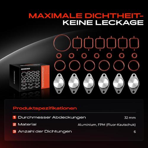 1x Ansaugbrücke Dichtungssatz für BMW 3ER E46 E90 E39 E60 X3 Bild 1x Ansaugbrücke Dichtungssatz für BMW 3ER E46 E90 E39 E60 X3