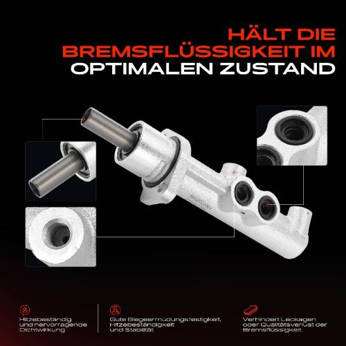 1x Hauptbremszylinder Bremszylinder für Renault Mascott Iveco Daily 2 3 4 5 Bild 1x Hauptbremszylinder Bremszylinder für Renault Mascott Iveco Daily 2 3 4 5