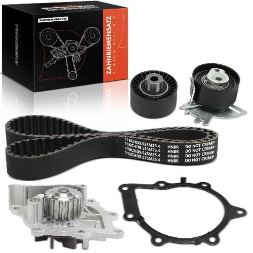 1x Zahnriemensatz Zahnriemen Wasserpumpe für Citroën C4 C5 DS4 DS5 Jumper DS DS5 Bild 1x Zahnriemensatz Zahnriemen Wasserpumpe für Citroën C4 C5 DS4 DS5 Jumper DS DS5