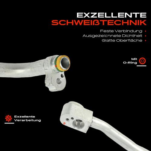 1x Niederdruckleitung Klimaanlage für BMW 5er F10 F18 F07 F11 6er F06 F12 F13 7er Bild 1x Niederdruckleitung Klimaanlage für BMW 5er F10 F18 F07 F11 6er F06 F12 F13 7er