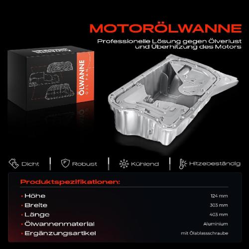 1x Ölwanne Motorölwanne für VW Golf IV New Beetle Bora Seat Toledo II 1997-2010 2.3L Bild 1x Ölwanne Motorölwanne für VW Golf IV New Beetle Bora Seat Toledo II 1997-2010 2.3L