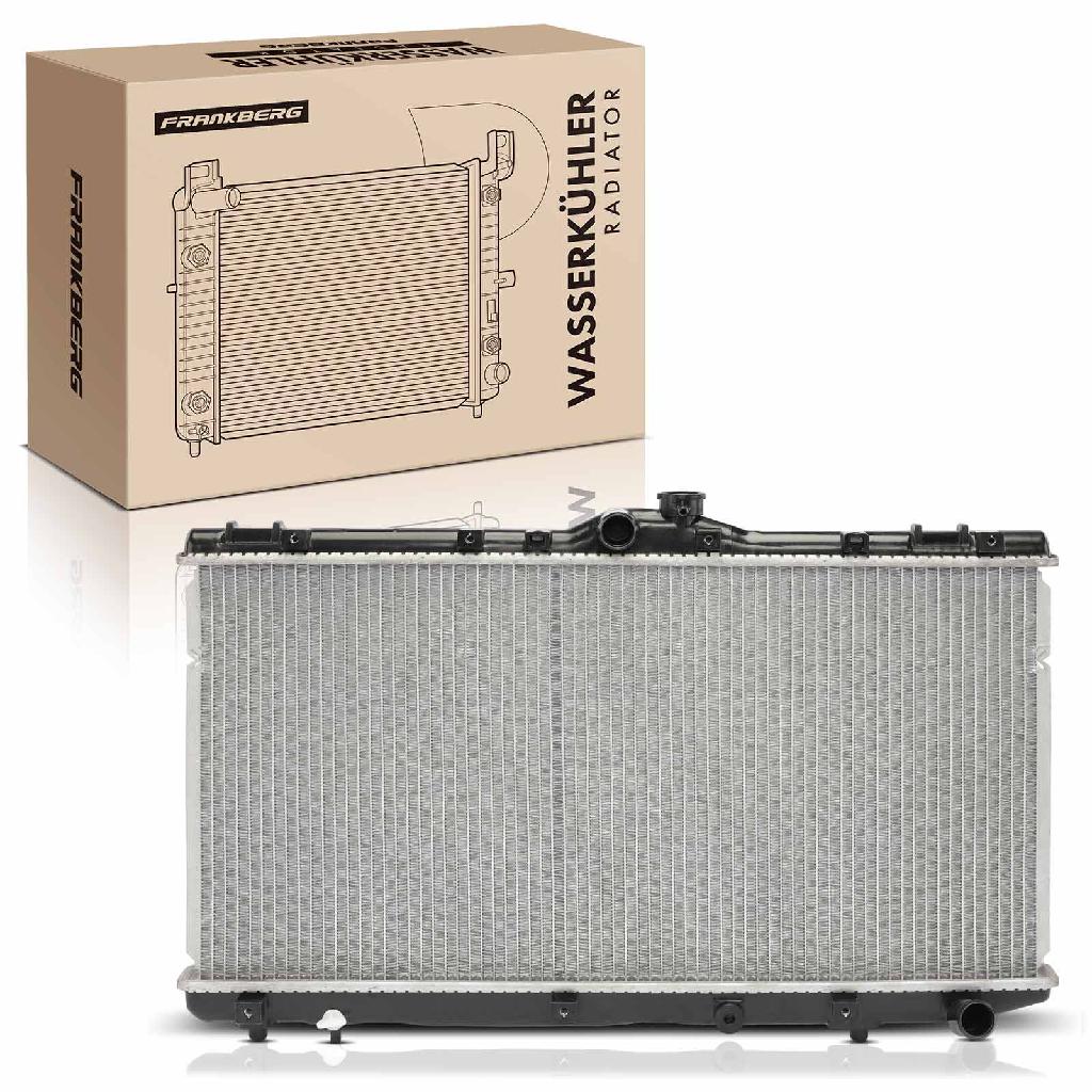 Frankberg 1x Kühler Wasserkühler Motorkühler für Toyota Corolla Compact Liftback Station Wagon E10 E11