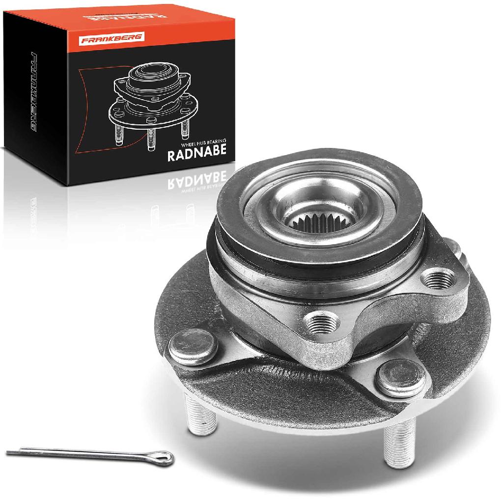 Frankberg 1x Radnabe Radlagersatz Vorderachse beidseitig für Nissan Tiida Schrägheck Stufenheck 1.5L 1.6L 1.8L 2004-2012