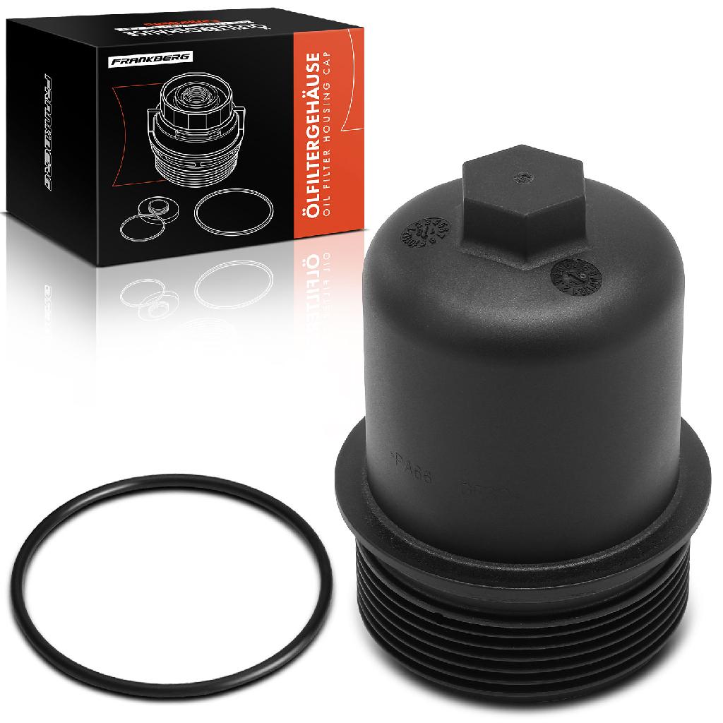 1x Ölfiltergehäuse Deckel für Audi A3 8P 8V Q2 Q3 TT Skoda Octavia Seat Altea Leon