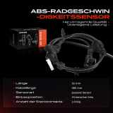 1x ABS Sensor Hinterachse links für Hyundai i10 PA 1.0L 1.1L 1.2L 2008-2013