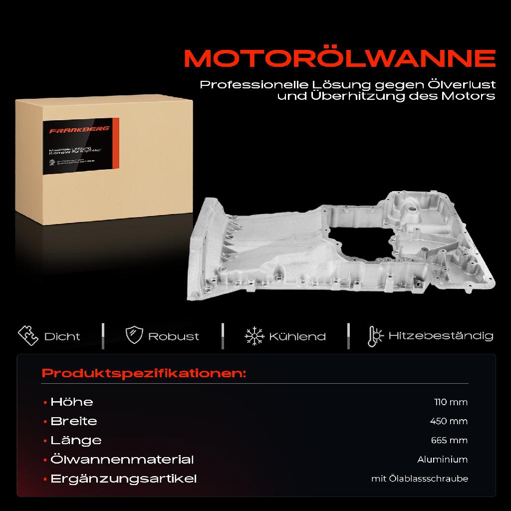 1x Ölwanne Motorölwanne für Mercedes-Benz X164 C292 W164 W251 V251 GL320 450 550