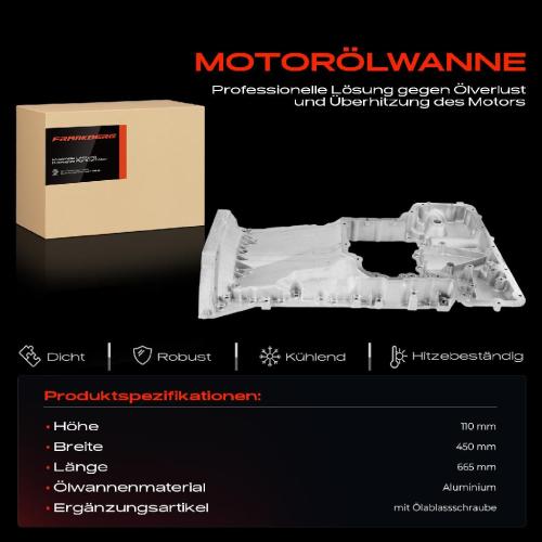 Frankberg 1x Ölwanne Motorölwanne für Mercedes-Benz X164 C292 W164 W251 V251 GL320 450 550 Bild Frankberg 1x Ölwanne Motorölwanne für Mercedes-Benz X164 C292 W164 W251 V251 GL320 450 550