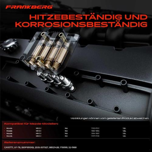 Frankberg 1x Zündmodul Zündspule für Mazda MX-5 I NA 1.6L 1990-1998 Bild Frankberg 1x Zündmodul Zündspule für Mazda MX-5 I NA 1.6L 1990-1998
