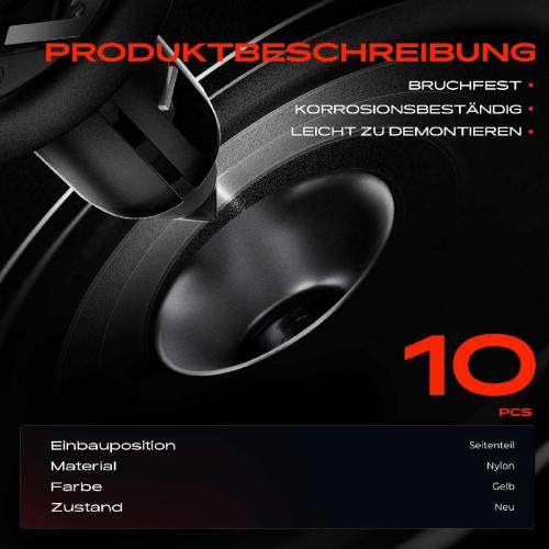 10x Befestigungsclips Seitenteil für Hyundai Elantra Sonata IV V Bild 10x Befestigungsclips Seitenteil für Hyundai Elantra Sonata IV V