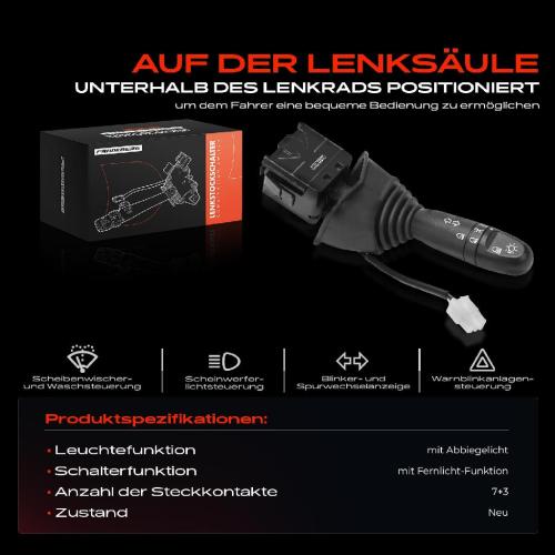 1x Kombischalter Lenkstockschalter für Chevrolet Lacetti J200 Nubira Kombi\Stufenheck 1.8L Bild 1x Kombischalter Lenkstockschalter für Chevrolet Lacetti J200 Nubira Kombi\Stufenheck 1.8L