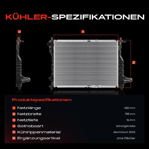 1x Kühler Wasserkühler Motorkühler für Chevrolet Matiz Spark 0.8L 1.0L Bild 1x Kühler Wasserkühler Motorkühler für Chevrolet Matiz Spark 0.8L 1.0L
