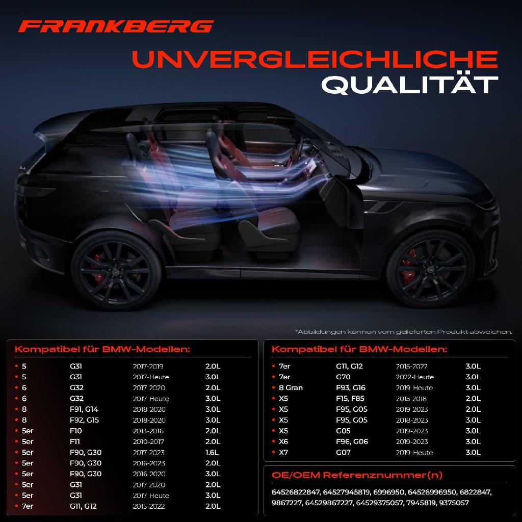 1x Magnetkupplung Klimakompressor für BMW F10 F90 G30 F11 G31 G32 G11 G12 F95 G05