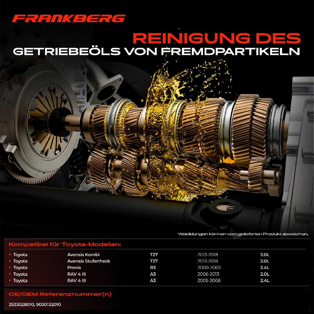 1x Hydraulikfiltersatz Automatikgetriebe für Toyota RAV 4 III A3 Avensis Previa