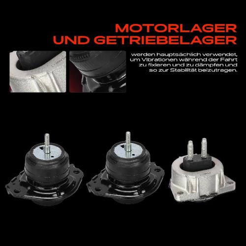2x Motorlager Getriebelager Links für Jeep Grand Cherokee IV WK 6.4L Bild 2x Motorlager Getriebelager Links für Jeep Grand Cherokee IV WK 6.4L