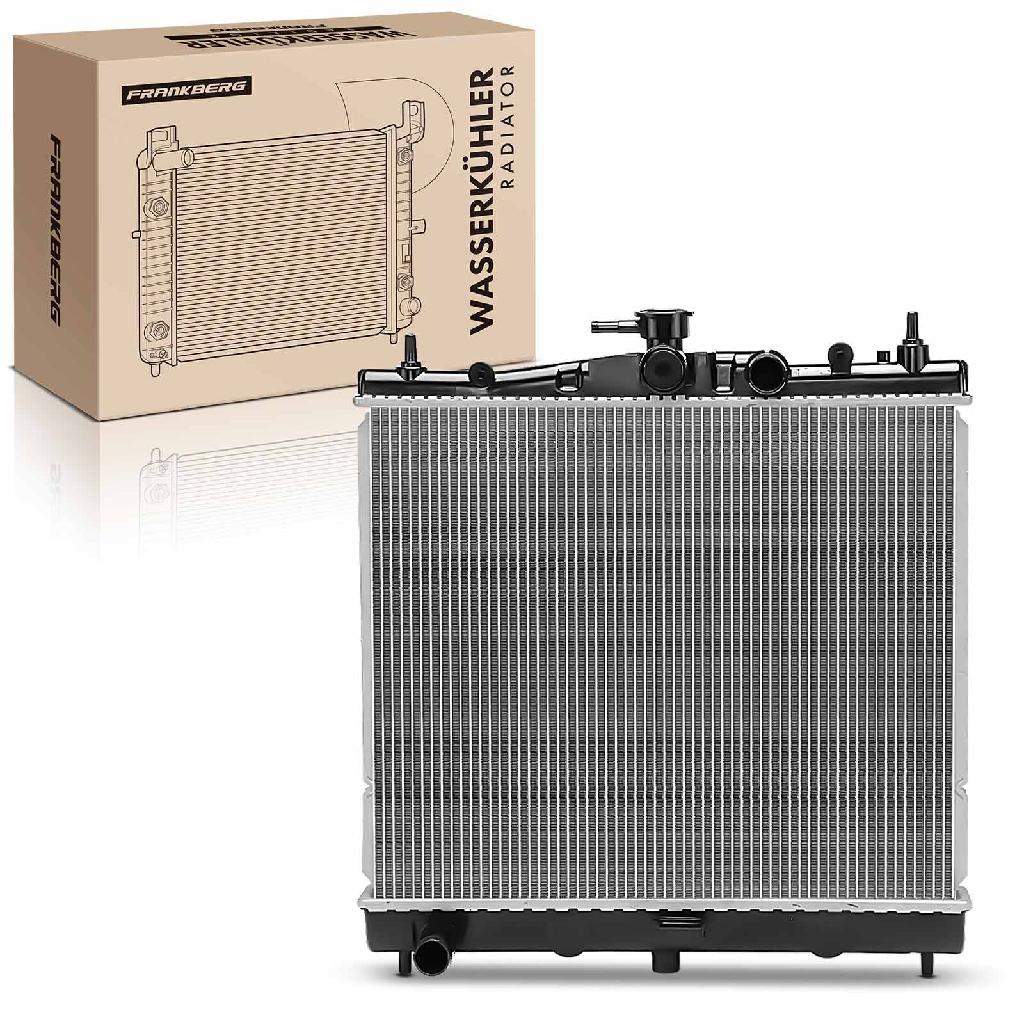 Frankberg 1x Kühler Wasserkühler Motorkühler für Nissan Micra Note Renault Clio Modus 1.0L-1.6L