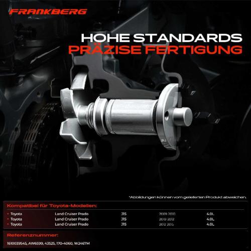 1x Wasserpumpe Kühlwasserpumpe für Toyota Land Cruiser Prado J15 4.0L 2009-2015 Bild 1x Wasserpumpe Kühlwasserpumpe für Toyota Land Cruiser Prado J15 4.0L 2009-2015
