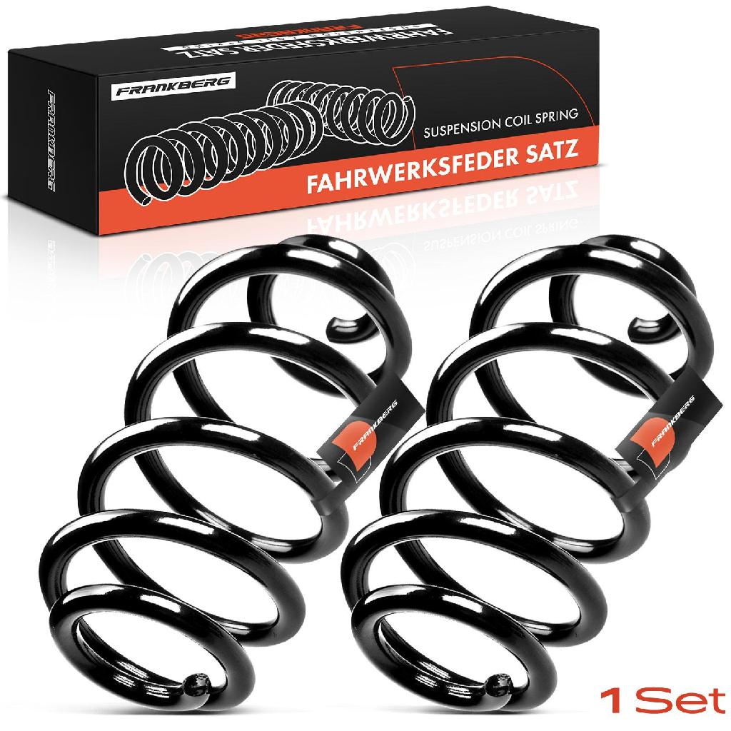 2x Fahrwerksfeder Hinterachse für Audi A6 4F2 C6 2.0L 2.4L 2.7L 2.8L 3.0L 3.1L 3.2L 2004-2011