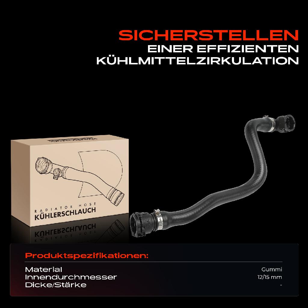 1x Kühlerschlauch Kühlwasserschlauch für BMW X5 E53 4.4L 4.8L 2003-2006