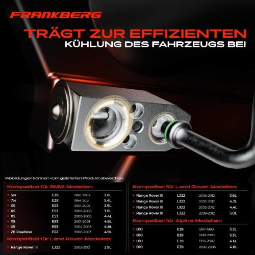 1x Expansionsventil Klimaanlage für BMW 5er E39 7er E38 X5 E53 Z8 E52 Land Rover Bild 1x Expansionsventil Klimaanlage für BMW 5er E39 7er E38 X5 E53 Z8 E52 Land Rover