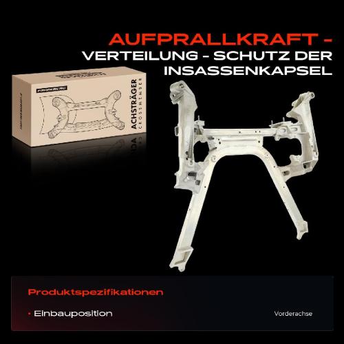 1x Achskörper Achsträger Motorträger Vorderachse für BMW 7er E65 E66 E67 4.4L 2001-2005 Bild 1x Achskörper Achsträger Motorträger Vorderachse für BMW 7er E65 E66 E67 4.4L 2001-2005